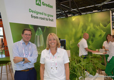 André van Wageningen and Gonneke Gerkema of Grodan